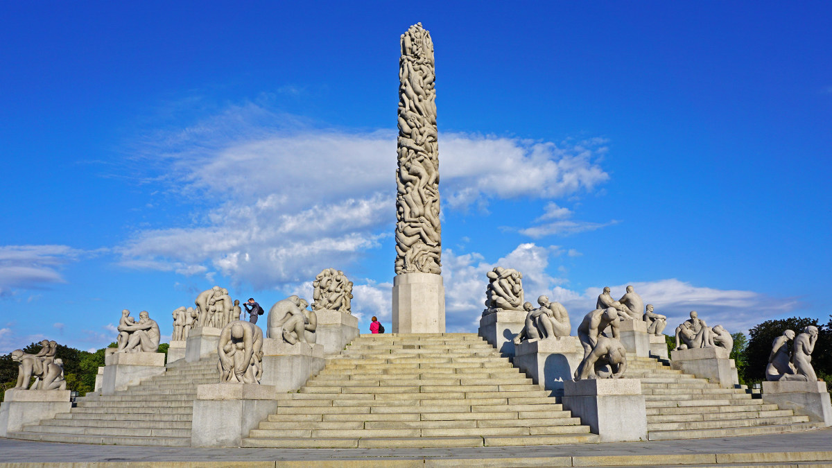 The Vigeland Sculpture park. Photo: VisitOSLO/Tord Baklund